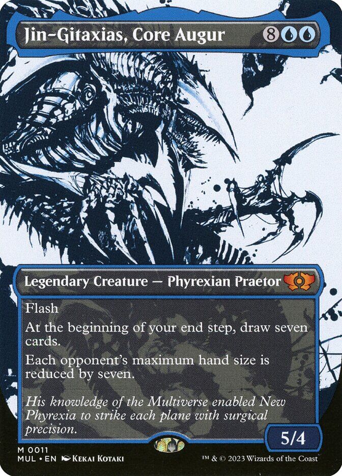 Jin-Gitaxias, Core Augur - MUL 11 - Normal - EN - NM Jin-Gitaxias, Core Augur - MUL 11 - Normal - EN - NM