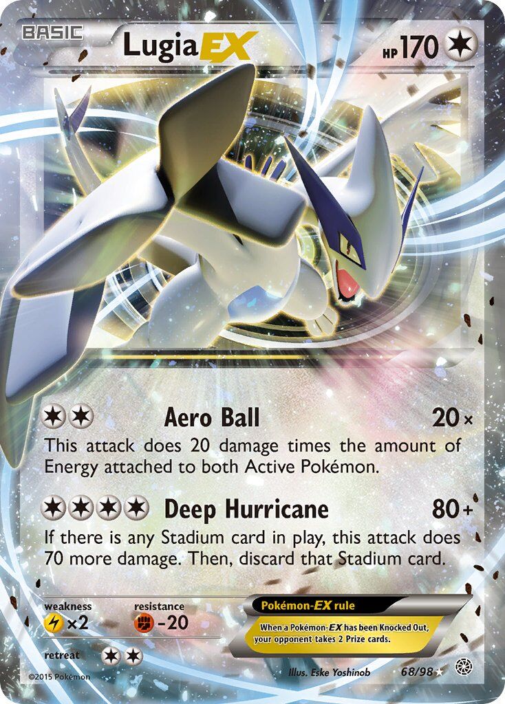 Lugia-EX - 68/98 - EN Lugia-EX - 68/98 - EN