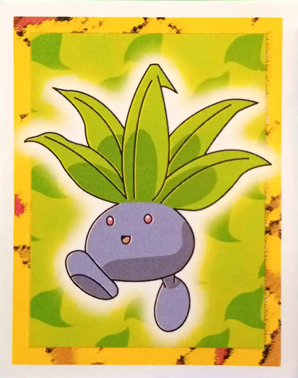 Oddish - 43 - Merlin Sticker Series 1