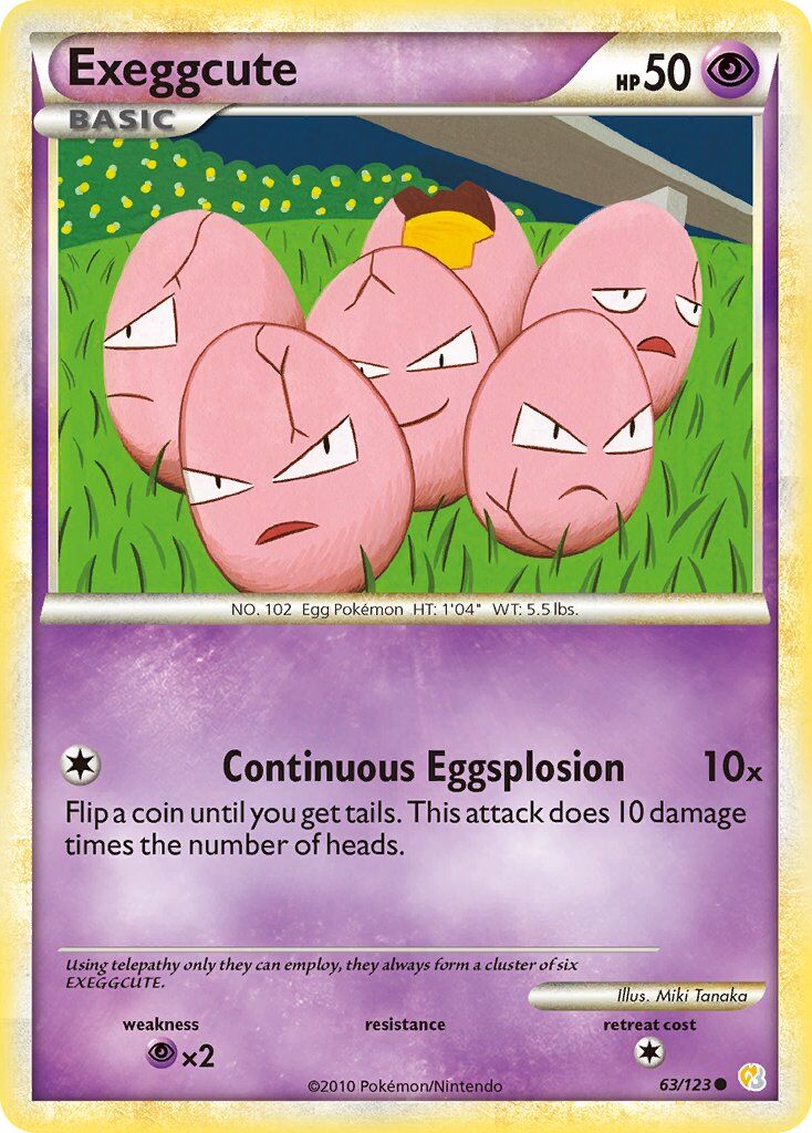 Exeggcute - 63/123 - EN