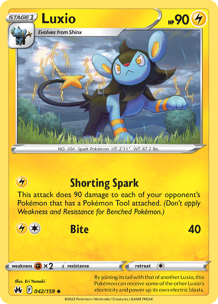 Luxio - 042/159 - EN Luxio - 042/159 - EN