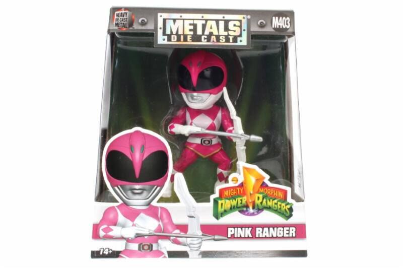 Power Rangers Metals Diecast Minifigur Pink Ranger 10 cm