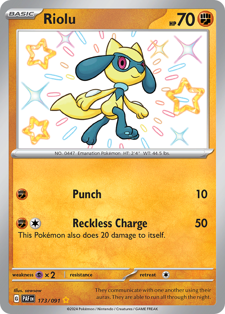 Riolu - 173/91 - EN
