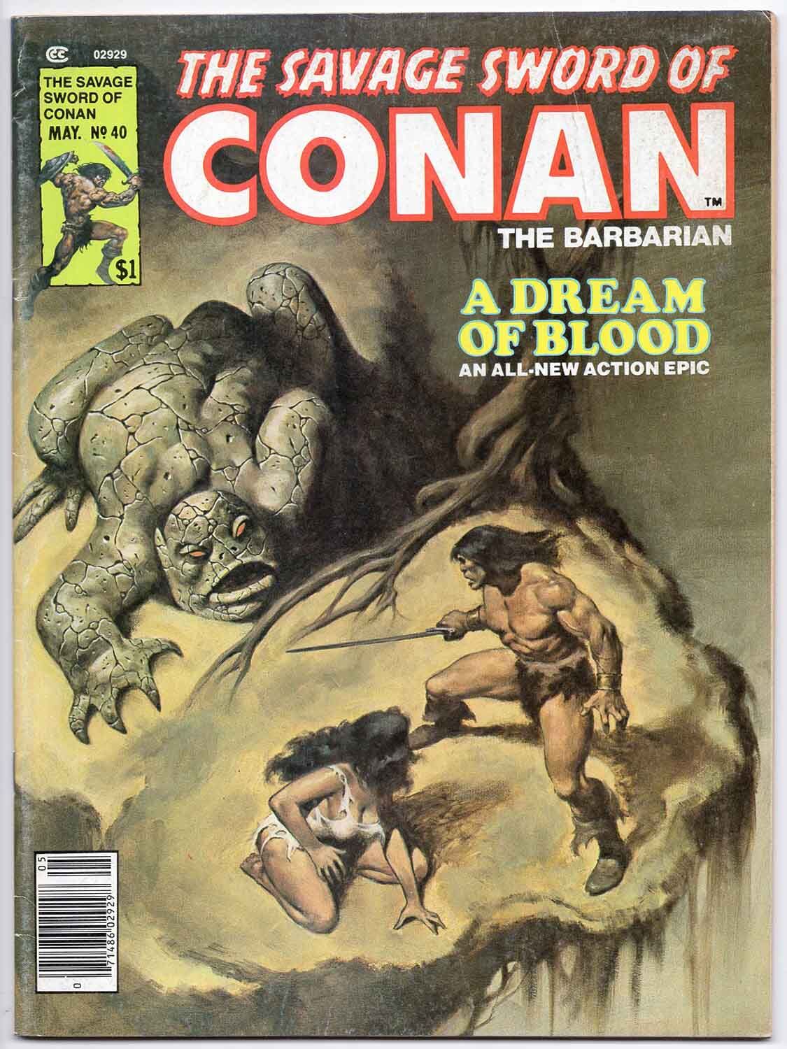 Savage Sword of Conan the Barbarian #40