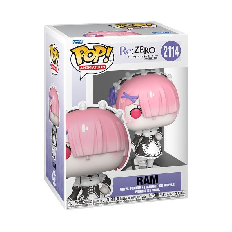 Re:Zero POP! #2114 Animation Vinyl Figuren Ram - 9 cm Re:Zero POP! #2114 Animation Vinyl Figuren Ram - 9 cm