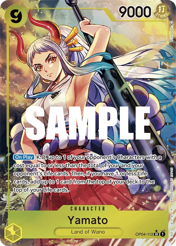 Yamato - OP04-112- Alternate Art - EN