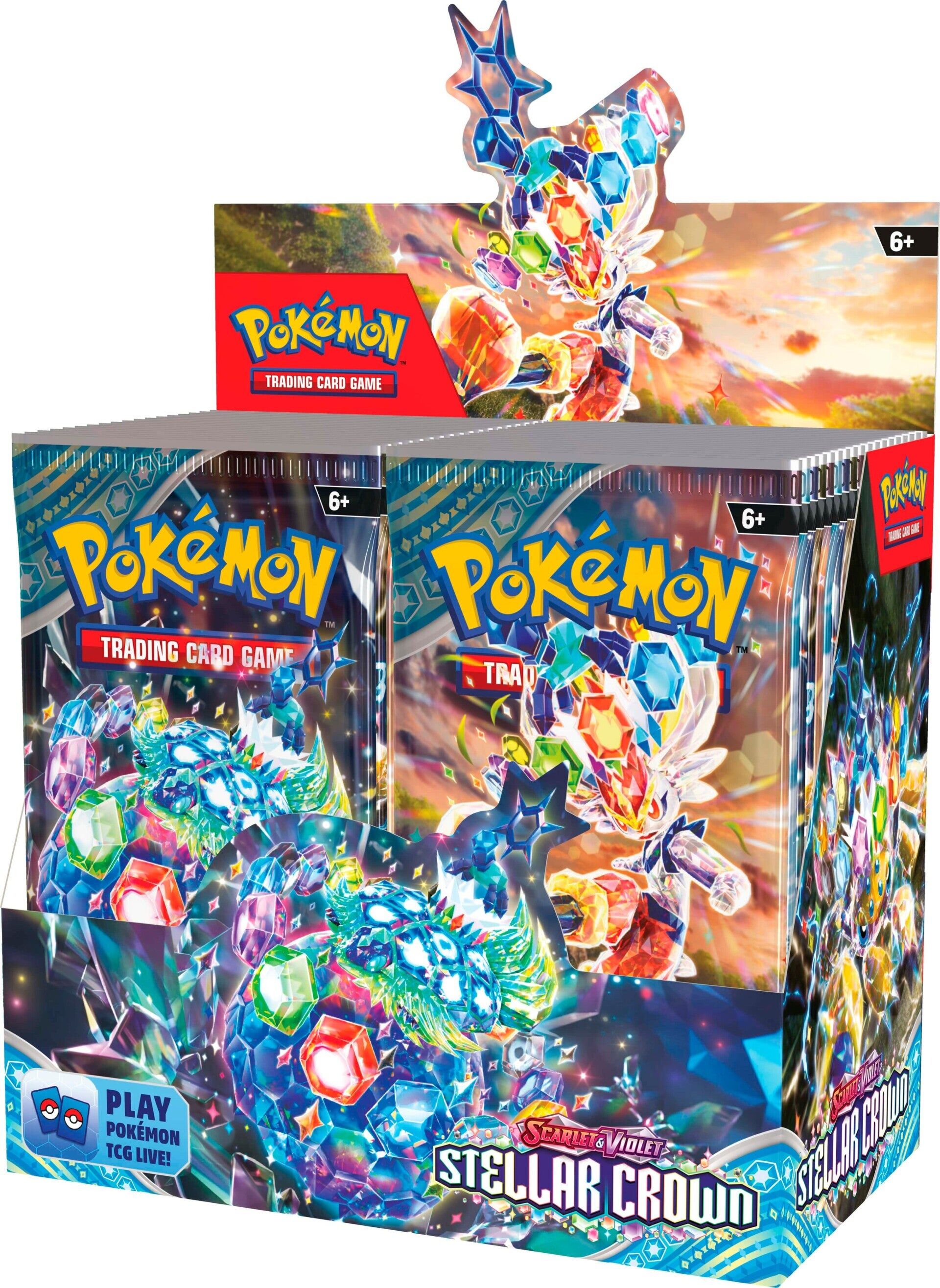 Pokémon TCG: Scarlet & Violet-Stellar Crown Booster Display Box (36 Packs) - EN Pokémon TCG: Scarlet & Violet-Stellar Crown Booster Display Box (36 Packs) - EN