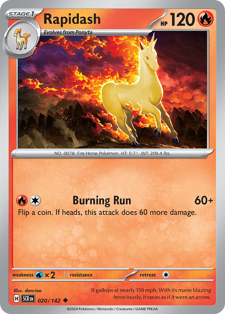 Rapidash - 020/142 - EN