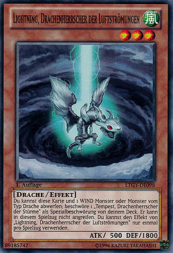 Lightning, Drachenherrscher der Luftströmungen - Yu-Gi-Oh!