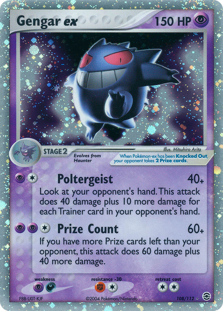 Gengar ex - 108/112 - EN