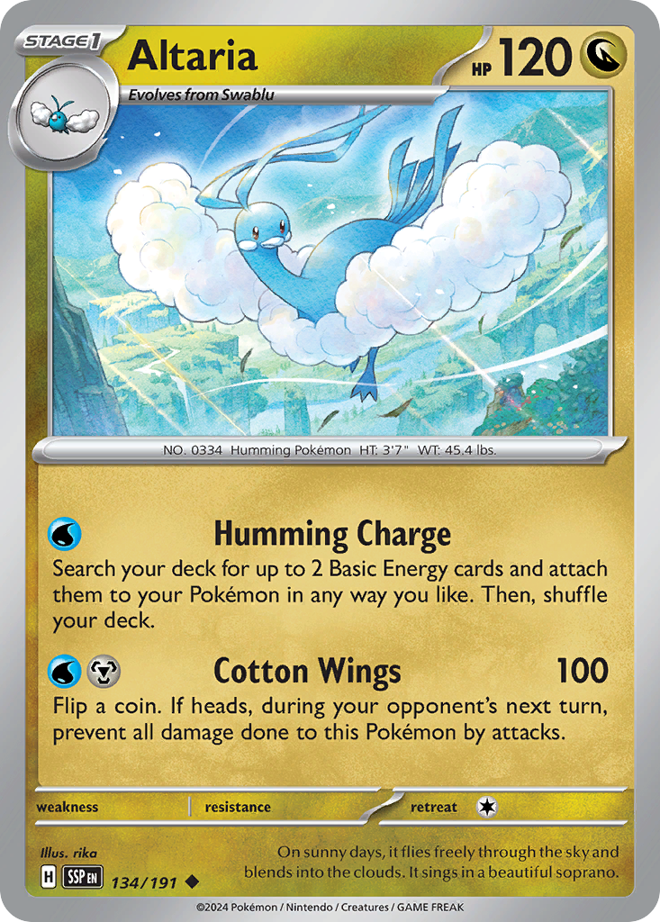 Altaria - 134/191 - EN