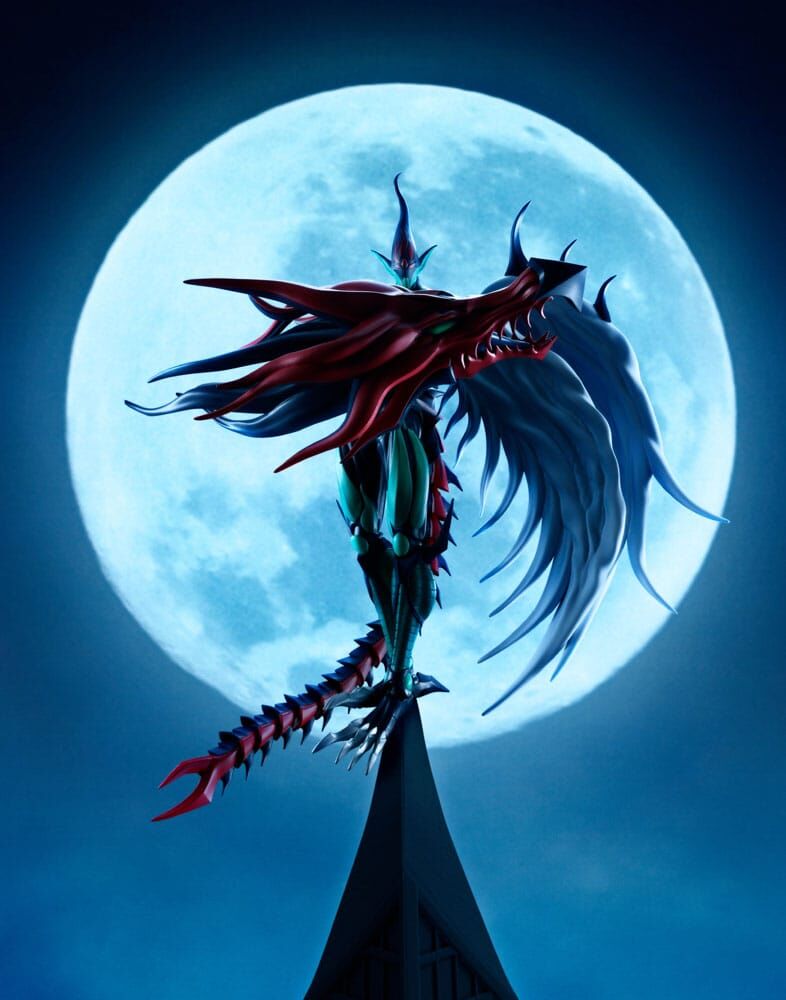 Yu-Gi-Oh! S.H. MonsterArts Actionfigur Elemental Hero Flame Wingman 19cm