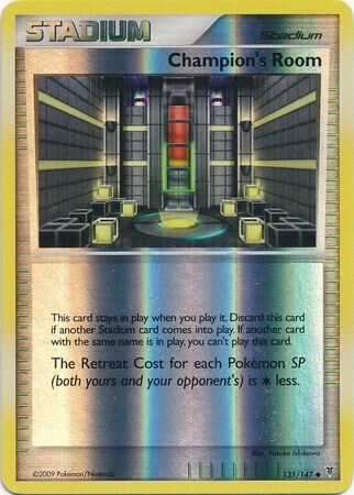 Champion’s Room - 135/147 - Reverse Holo - EN Champion’s Room - 135/147 - Reverse Holo - EN