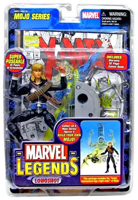 The Avengers Marvel Legends Mojo Series Longshot Figure
