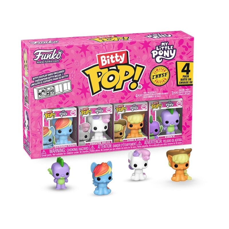 Mein kleines Pony Bitty POP! Vinyl Figuren 4er-Pack Rainbow Dash 2,5 cm Mein kleines Pony Bitty POP! Vinyl Figuren 4er-Pack Rainbow Dash 2,5 cm