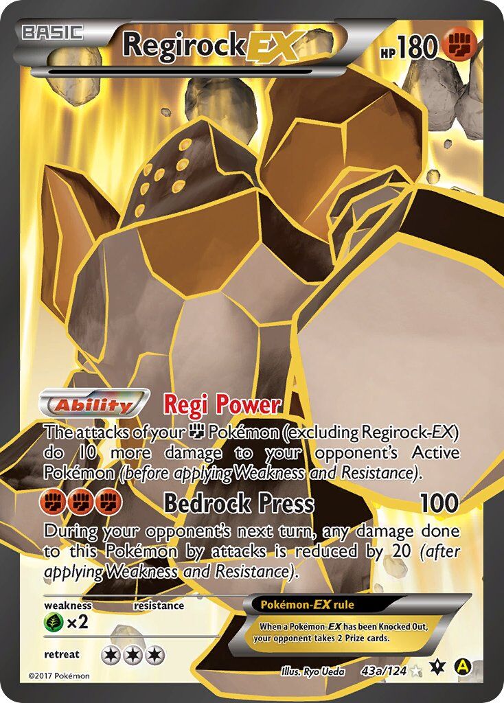 Regirock-EX - 43a/124 - EN Regirock-EX - 43a/124 - EN