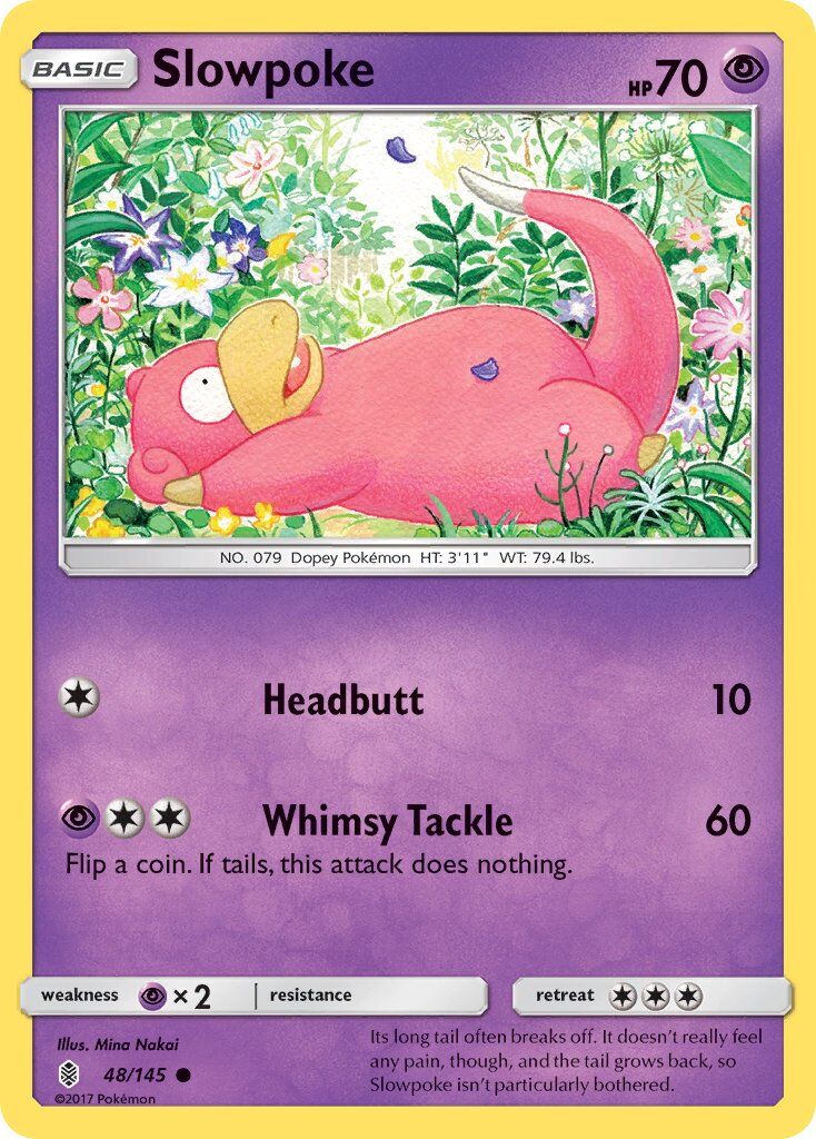 slowpoke-48-145-pokemon-tcg-lightly-played-en Slowpoke - 48/145 - Pokémon TCG - Lightly Played - EN