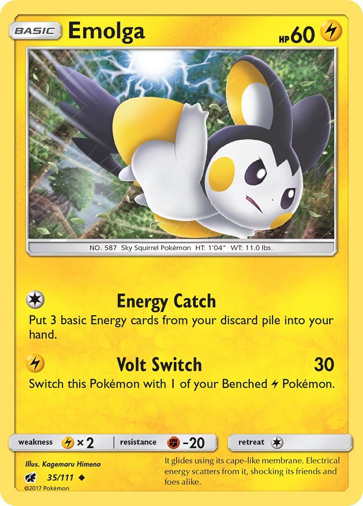 Emolga - 35/111 - EN
