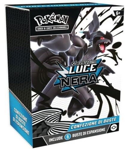 Pokémon GCC: Scarlatto e Violetto SV10.5 - Luce Nera Confezione di buste - IT Pokémon GCC: Scarlatto e Violetto SV10.5 - Luce Nera Confezione di buste - IT
