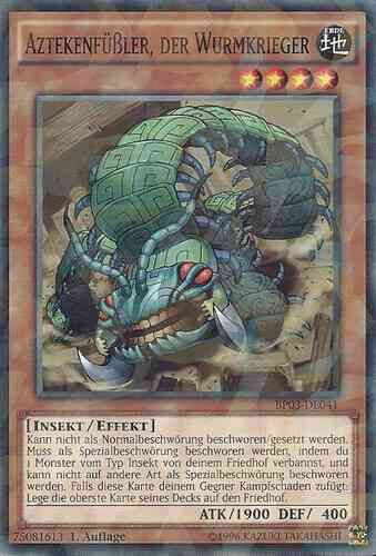 aztekenf-ssler-der-wurmkrieger-yu-gi-oh Aztekenfüssler, der Wurmkrieger - Yu-Gi-Oh!