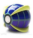 Pokéball Ultraball - Pokémon Diecast Replik Pokéball Ultraball - Pokémon Diecast Replik