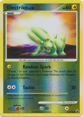 Electrike - 64/100 - Reverse Holo - EN