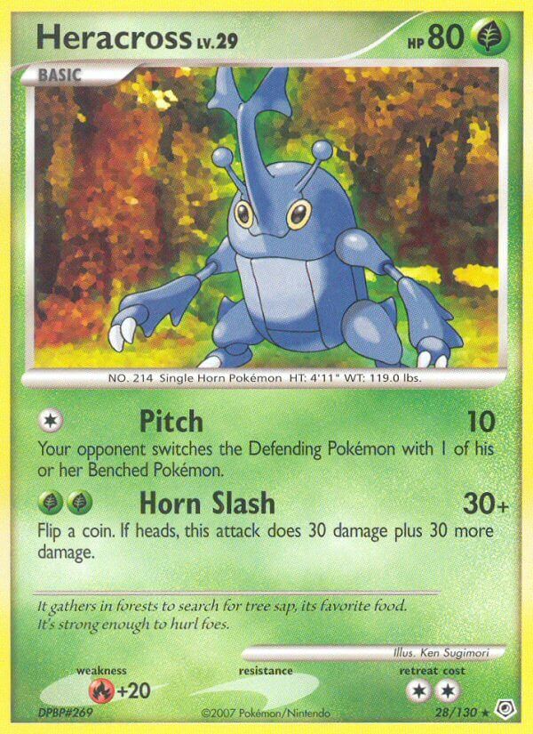 Heracross - 28/130 - EN Heracross - 28/130 - EN