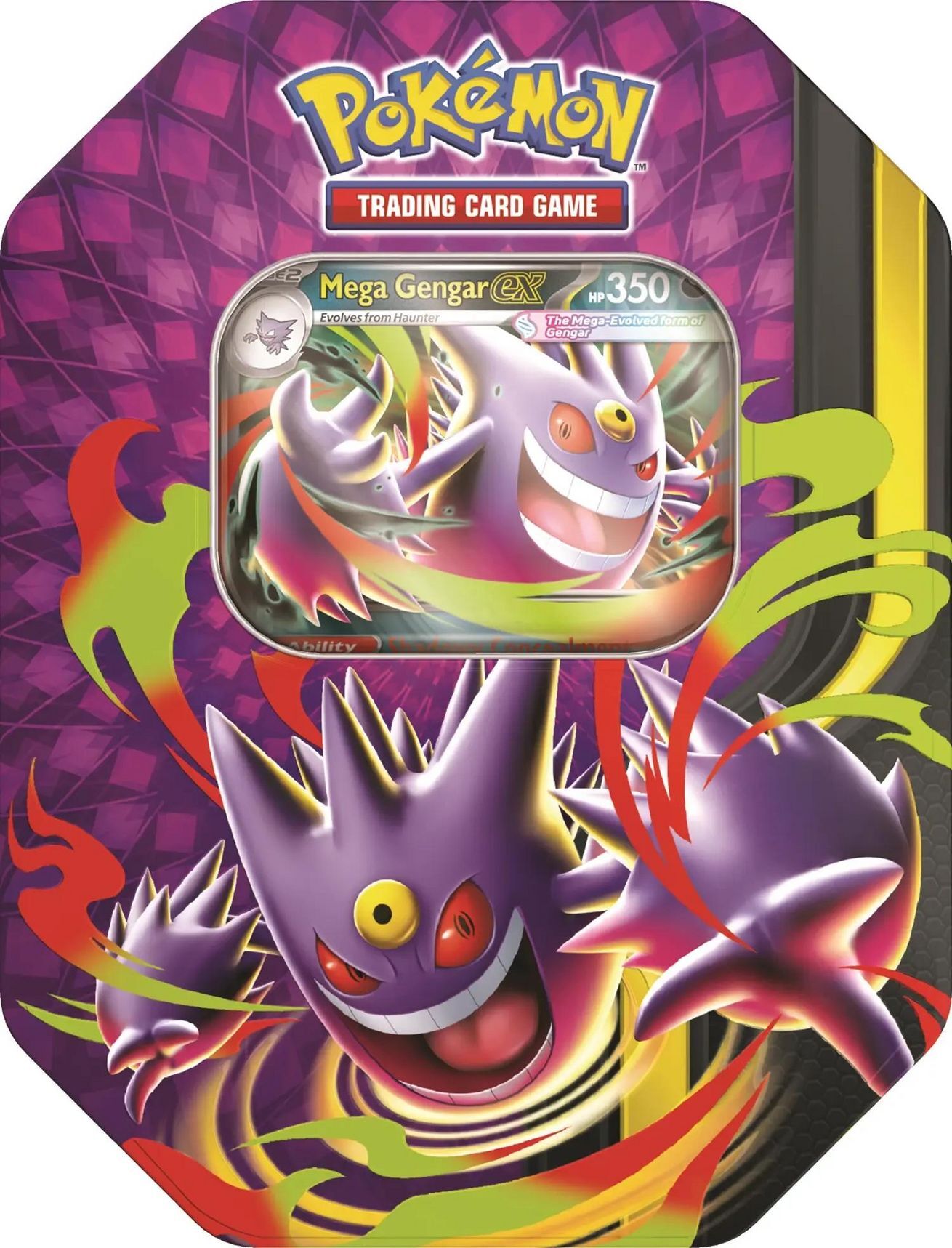 Pokémon TCG: Mega Moonlit ex Tin Mega Gengar - EN Pokémon TCG: Mega Moonlit ex Tin Mega Gengar - EN