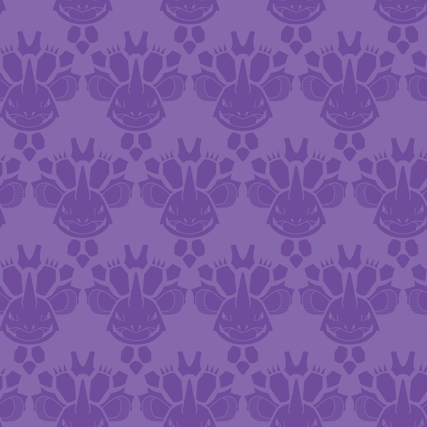 Pokemon Center Original SARASA Shirts Nidoking pattern