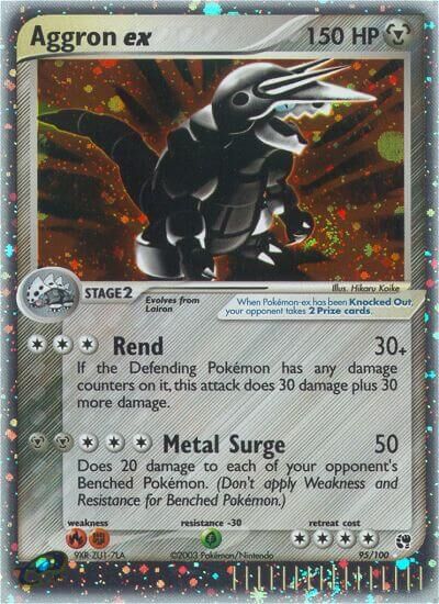 Aggron ex - 95/100 - EN Aggron ex - 95/100 - EN