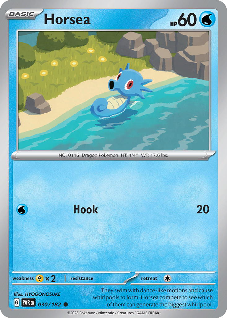 Horsea - 030/182 - EN Horsea - 030/182 - EN