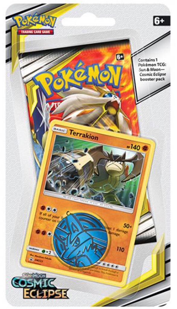pok-mon-sun-moon-cosmic-eclipse-checklane-blister-terrakion Pokémon Sun & Moon Cosmic Eclipse Checklane Blister - EN