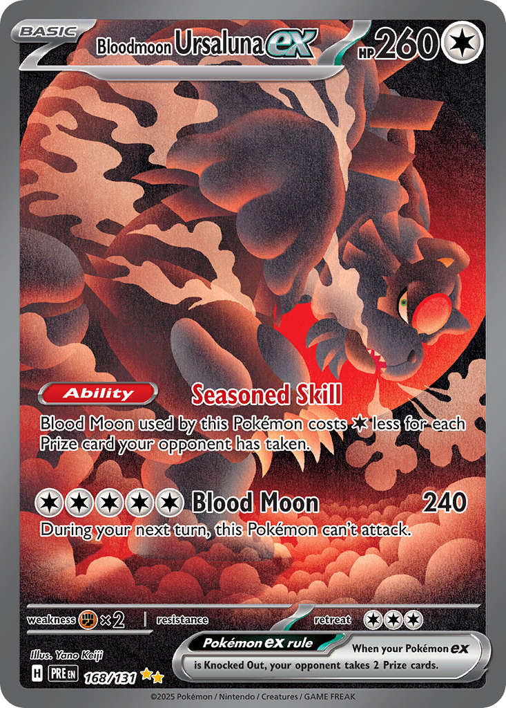 Bloodmoon Ursaluna ex - 168/131 - EN Bloodmoon Ursaluna ex - 168/131 - EN
