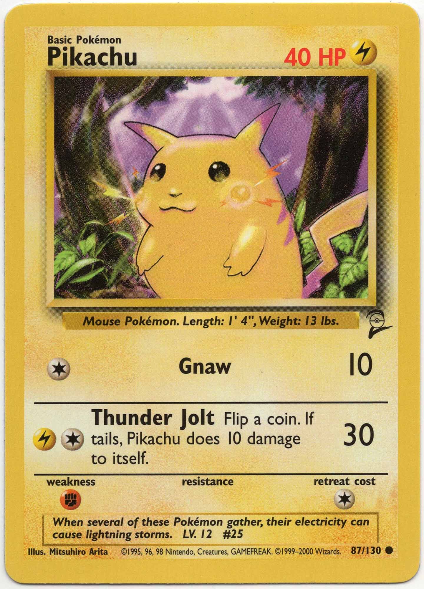 Pikachu - 87/130 - Pokémon TCG