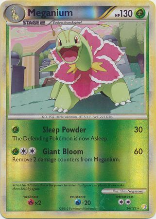 Meganium - 26/123 - Reverse Holo - EN