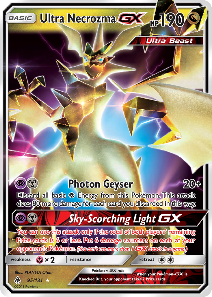 Ultra Necrozma-GX - 95/165 - EN Ultra Necrozma-GX - 95/165 - EN