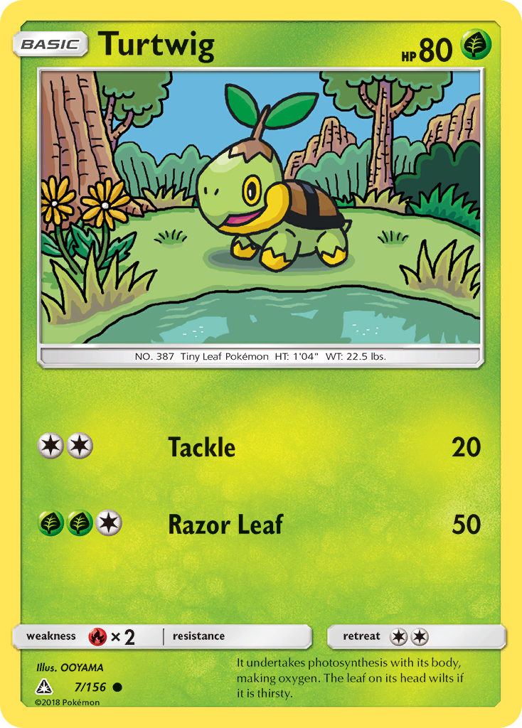 Turtwig - 7/156 - EN Turtwig - 7/156 - EN