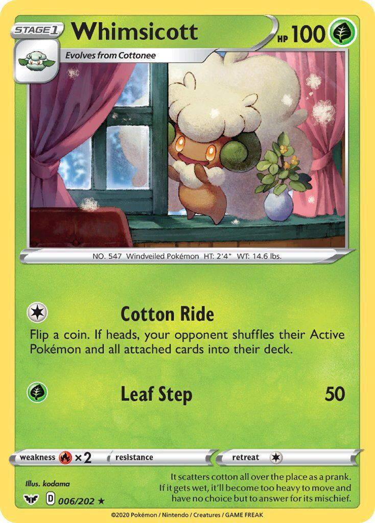 Whimsicott - 006/202 - EN Whimsicott - 006/202 - EN