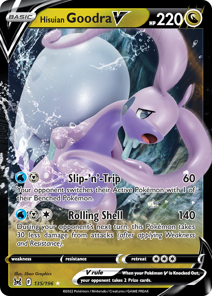 Hisuian Goodra V - 135/217 - EN