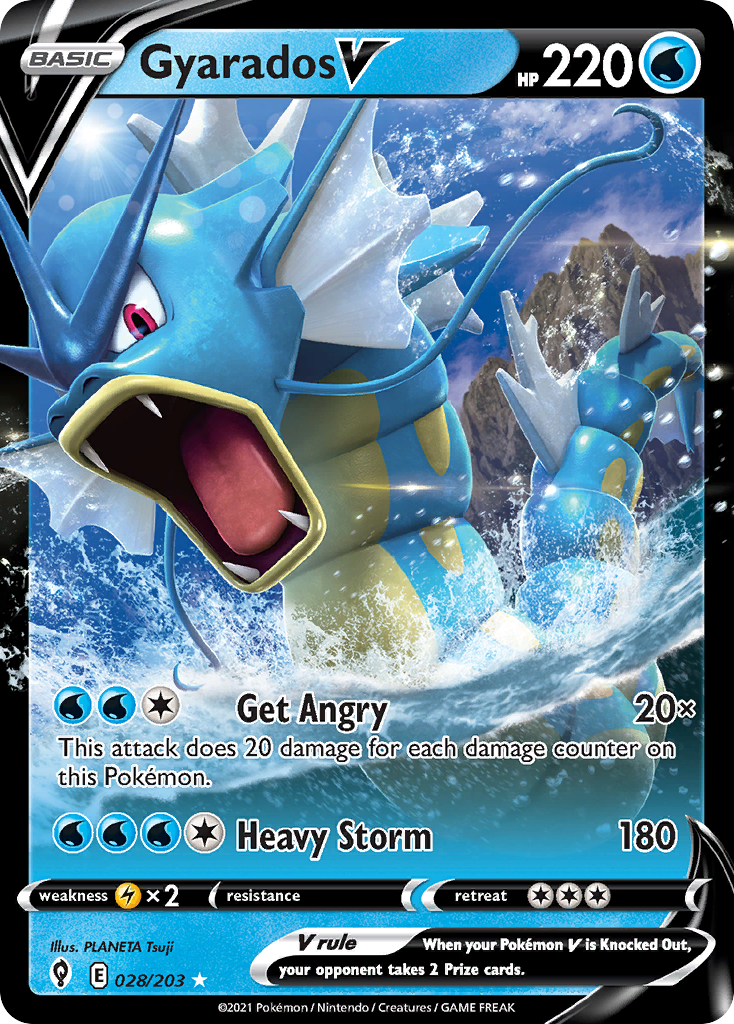 Gyarados V - 028/203 - EN Gyarados V - 028/203 - EN
