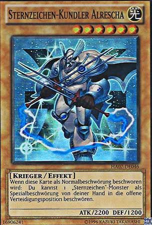 Sternzeichen-Kundler Alrescha - Yu-Gi-Oh!