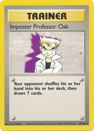 Impostor Professor Oak - 73/102 - Unlimited - EN