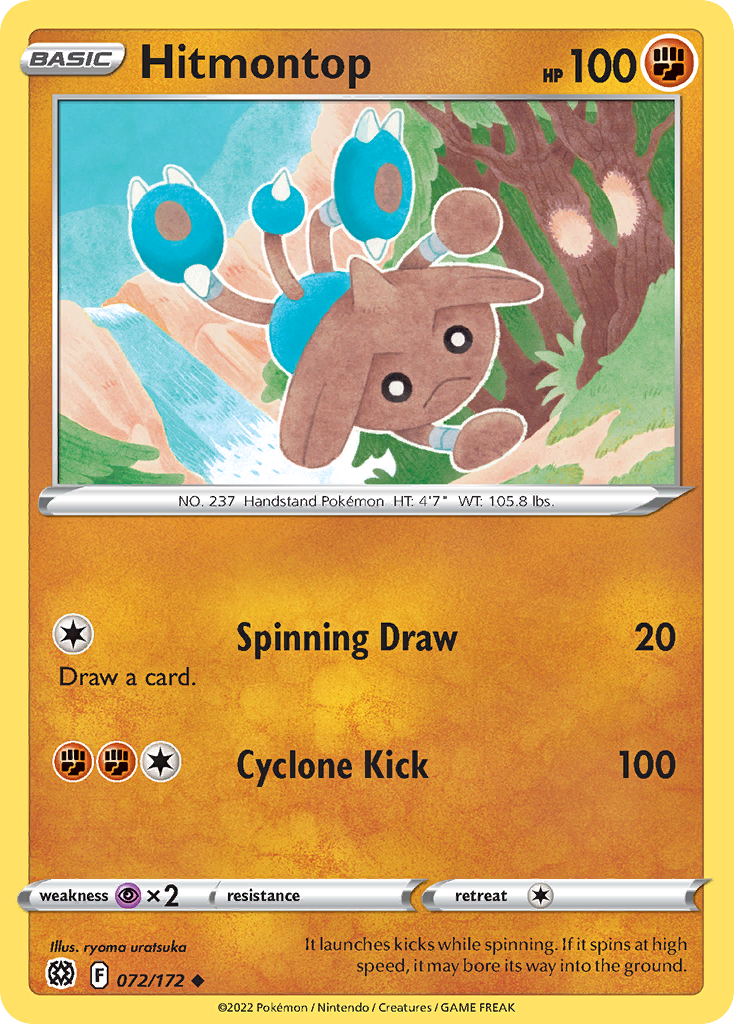 Hitmontop - 072/172 - EN