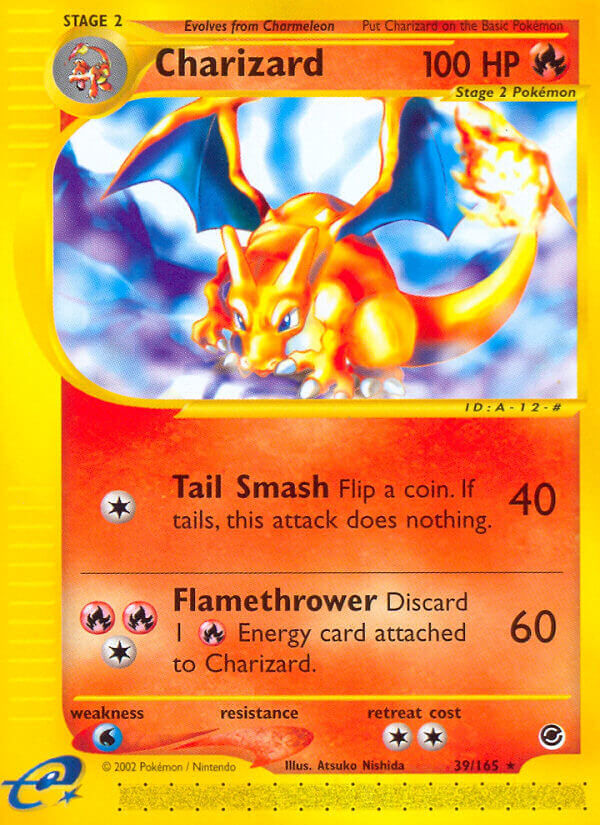 ポケモンカードゲーム Charizard 39/165 2002 CHARIZARD POKÉMON CARD 39/165 !! GREAT CONDITION!! RARE