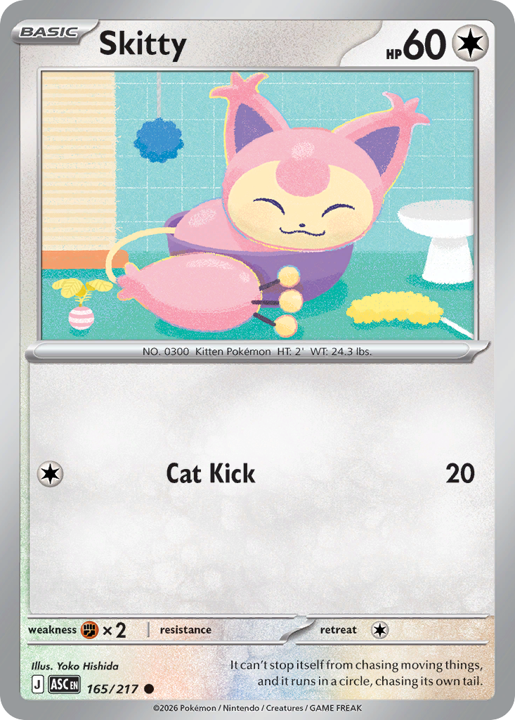 Skitty - 165/217 - EN Skitty - 165/217 - EN