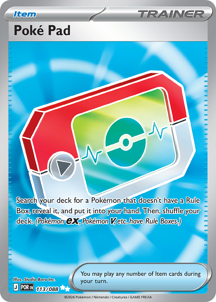 Poké Pad - 113/088 - EN Poké Pad - 113/088 - EN