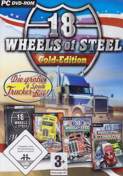 18 Wheels of Steel: Gold-Edition DVD-Box - PC