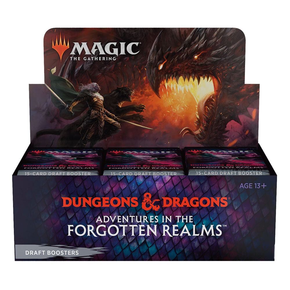 Dungeons & Dragons Adventures in the Forgotten Realms Draft Booster Box - Magic the Gathering