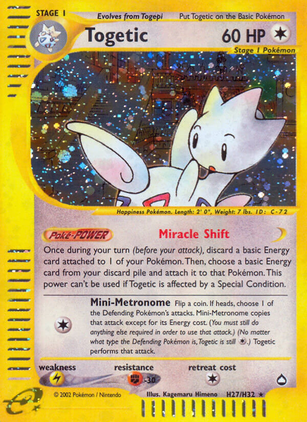 Togetic - H27/H32 - Holo Rare - EN Togetic - H27/H32 - Holo Rare - EN
