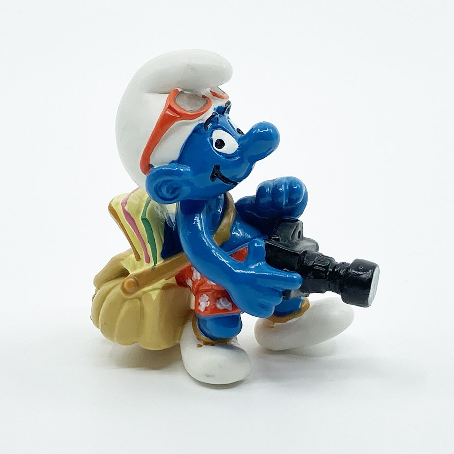 a1-052_2 Tourist Schlumpf PVC Figur